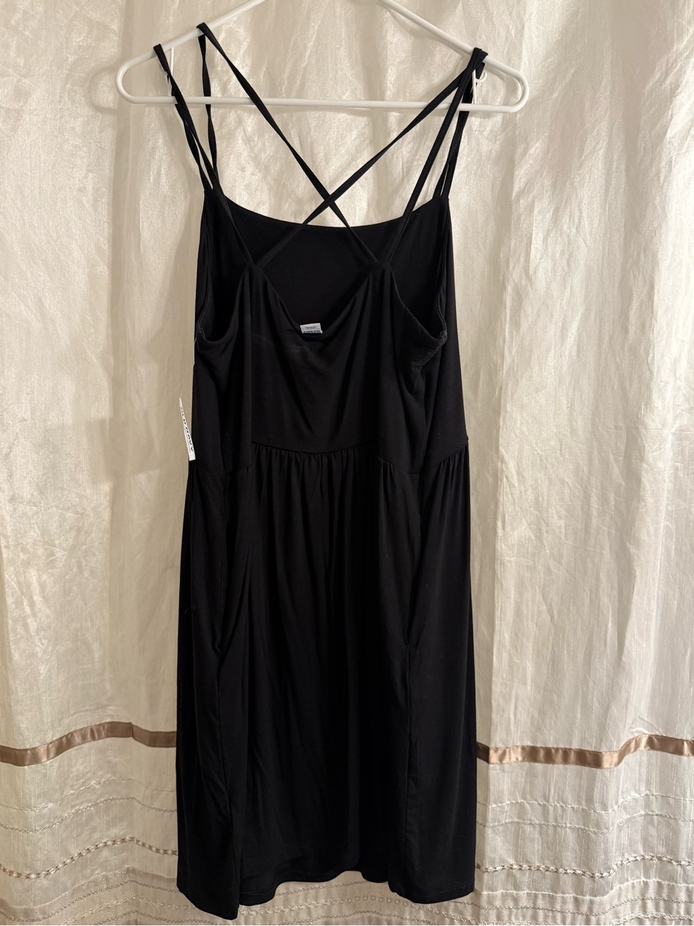 Old Navy Black Strappy Mini Dress - Picture 2 of 5